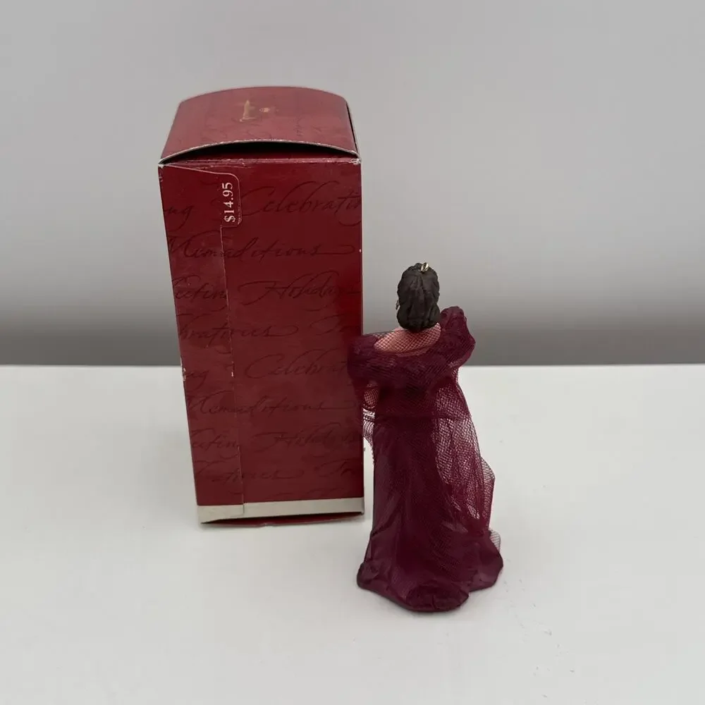 Scarlett‎ O'Hara Red Velvet Dress #1 Gone with the Wind Hallmark Ornament 1997